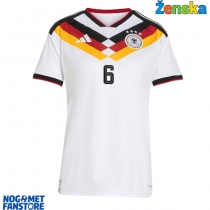 Njemačka Joshua Kimmich #6 Domaci Dres za Ženska SP 2026 Kratak Rukav
